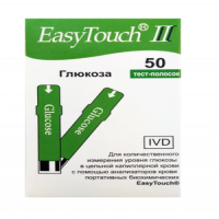 Тест-полоски Easy Touch Simple для определения глюкозы в крови №50 - купить на маркетплейсе Qlixmed