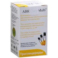 Тест полоски триглицеридов для ABK Care Multi №25 - купить на маркетплейсе Qlixmed