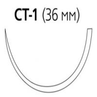 Викрил Плюс фиолетовый М3 (2/0) 90 см игла колющая CT-1, VCP345H - купить на маркетплейсе Qlixmed