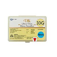 Мезоиглы DK Ultra thin meso needles 33G 4mm - купить на маркетплейсе Qlixmed