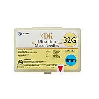 Мезоиглы DK Ultra thin meso needles 32G 6mm - купить на маркетплейсе Qlixmed